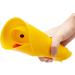 Qshare Toddler Plate - BPA-Free Suction Plate for Kids - Yellow Silicone Placemat 9x6x1.4 inch - Buy Online on SooperMarket.com