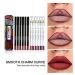 Waterproof Lip Liner Set - 12 Vibrant Colors | Long-Lasting Lipstick Cosmetic for Stunning Makeup - Buy Online on SooperMarket.com