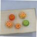 Vaguelly 100 Pcs Artificial Orange Miniature Fruits Fake Orange Mini Decor Faux Oranges Miniature Accessories Decorative Fruit Jewlery Ornament Mini Charms Resin 3d Food Bracelet - Buy Online on SooperMarket.com