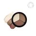 Emani Trio Eye Colors Eyeshadow Powder - Vegan & Cruelty-Free - Tantalizing (Gold/Olive) - Buy Online on SooperMarket.com