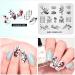 Alexnailart Chinese Plum Flowers Nail Art Stamp Template (CN005) - Buy Online on SooperMarket.com