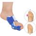2PCS Toe Straighteners Hallux Valgus Orthotics - Big Toe Corrector for Foot Alignment - Day and Night Guard for Bone Correction - Buy Online on SooperMarket.com