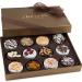 Barnett's Gourmet Chocolate Cookie Gift Basket â€“ 12 Unique Flavors for Holiday & Corporate Gifts - Buy Online on SooperMarket.com