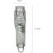 Brensty 1Set Gray Hair Clipper Back Housing Cover Clear Front Lid for Hair Trimmer Tools Kit - Buy Online on SooperMarket.com