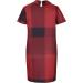 Red Plaid Print Knee-Length Summer Dress with Pockets - XX-Large - Buy Online on SooperMarket.com