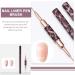 minkissy Nail Polish Acrylic Nail Art Brush Nail Art Liner Pen Double-end Nail Liner Pen Nail Drawing Liner Brush Nail Liner Pen for Drawing Nail Art Pen Leopard Print Metal Line Pen - Buy Online on SooperMarket.com