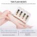 Permanent Painless Laser Hair Removal Device for Women - 999,999 Flashes, 5 Energy Levels, 2 Modes - Ideal for Face, Body, Bikini - Gold+White - Buy Online on SooperMarket.com