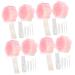 Balacoo 4 Sets Lace Double Eyelid Sticker Invisible Eyelid Tapes Makeup Tape Eyelid Tape for Hooded Eyes Girl Eyelid Tapes Eyelid Strip Girl Stickers Makeup Stickers Make up Cosmetics 5.3x5.3cm