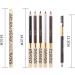 Baluue 2pcs Eyebrow Pen with Brush Eyebrow Pencil Long Lasting Waterproof Eyebrow Makeup Brown #5 1 count (Pack of 1) Marrom 5 - Buy Online on SooperMarket.com