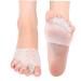 Comfortable Gel Toe Separators & Bunion Corrector with Metatarsal Pads and Forefoot Cushion for Callus Prevention - Get Relief with Proven Gel Material and Cushioned Support