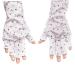 Moisturizing Gloves UPF 50+ Manicure Gloves UV Protection Gloves Gel Manicure Lamp Manicure Fingerless Gloves Manicure Dryer Length 11.5X40cm