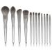 DFHBFG 12 Brushes Set Full Set Loose Powder Brushes Beauty Tools Eye Shadow Blush Brush Set 1 D
