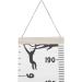 Growth Chart for Children Wood Wall Hanging Kid Height Measuring Ruler Room Home Decoration(B) - Buy Online on SooperMarket.com