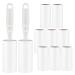 Lint roll 10 rollers (60 sheets each) with 2 rollers lint roll animal hair Extra sticky lint roller for clothing sofa bed cat hair dog hair and carpet lint roller animal hair remover