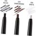 Angoily Eyeliner Pencil Eyebrow Pencil Eye Pencil Waterproof Eye Liner Women Makeup E43 Automatic - Buy Online on SooperMarket.com