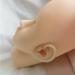 Soft Silicone Human Ear Simulation Model Learning Accessory for Ear Extraction of The Hearing Conduit Suitable for Visual Extraction Practice - Buy Online on SooperMarket.com