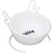 Elevate Your Pet's Dining: Ceramic Dog & Cat Bowls with Metal Frame - Prevents Vomiting & Slipping - Buy Online on SooperMarket.com