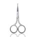 Beard Scissors Professional Moustache Scissors Ear and Nose Hair Trimming Scissors Stainless Steel (Round-Headed 06)