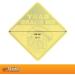 Getdigital Chestburster Baby on Board Sign - Funny Alien Film Warning - Yellow Child Safety Sign with Suction Cups - 16x16 cm - Buy Online on SooperMarket.com