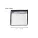 FRCOLOR 180 Pcs Square Magnets & Empty Eyeshadow Pans - Metal Tin Pan Set for Makeup - Ideal for DIY Cosmetics - Buy Online on SooperMarket.com