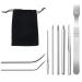 8 Pack Paracord FID Lacing Needles Sonku Stainless Steel Stitching Set with Smoothing Tool for Laces Strings Paracord Bracelet and Leather Weaving 8 Sizes-Silver