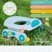 Portable Potty Training Seat for Toddler Kids - Foldable Travel Toilet with 20 Nature Kind Liners and Carry Bag - Up to 110lbs - Teal - Buy Online on SooperMarket.com