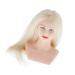 Human Hair Braiding Display Doll with Jewelry - Perfect Toy Model for Kids | Beige - Buy Online on SooperMarket.com