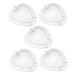 Kisangel 10 Pcs Fruit Shaping Mold Vegetables Vegetable Growth Shaper Garden Shaping Molds Watermelon 4.5x4cmx2pcs Whitex2pcs