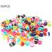 Hair Braid Beads Hair Accessories Colorful Braiding Beads Resin Beads for Decorating Hair African Style Hair Beads100pcs / set - Buy Online on SooperMarket.com
