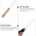 Clothes Shirts Pull Hand Zipper Puller Helper Button Aids Hook E3U5 Tool Arthritis Kit Aid Helper Wooden-universal - Buy Online on SooperMarket.com