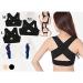 wemee Ladies Women Adjustable Shoulder Back Posture Corrector Chest Brace Support Belt-Black-L - Buy Online on SooperMarket.com