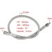 Gurlleu 4500psi Stainless Steel Paintball Filling Hose Whip Extension - 24 inch - Buy Online on SooperMarket.com