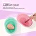 kawehiop Silicone Makeup Brush Cleaning Mat Folding Washing Pad Small Eyeliner Applicators Wash Scrubber Daily Gifts Accessories Pink - Buy Online on SooperMarket.com