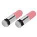 Beauty 2Pcs Adorable Pink Chubby Foundation Brush Utensil Single Tool Household Cosmetic Glam Cute Travel Case Tool Tool Brush Brush Brush Perfect for Daily Use or Adventure Glam