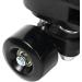Women's Classic Leather High Top Double Row Roller Skates - Black Wheel - Size 37 | Indoor Outdoor Adult Skates with Bag - Buy Online on SooperMarket.com