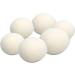 Wool Drying Balls - 6 Pcs Anti-Static Odor-Removing Dehumidifying Wool Balls for Home | Eco-Friendly Laundry Solution - Buy Online on SooperMarket.com