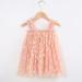 PythJooh Baby Girl Tulle Dress - Toddler Sleeveless Princess Butterfly Wings Tutu Dress | 18-24 Months, Daisy Pink - Buy Online on SooperMarket.com