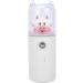 Handy Mist Sprayer Cute cartoon animal portable facial mist sprayer home office moisturizing spray USB Rechargeable Moisturizing Skin Care(White) - Buy Online on SooperMarket.com