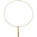 Breathing Exercise Necklace Relieving Stress Mindful Necklace Increasing Lung Volume Skinfriendly Steel for Men Daily Wear (Gold) - Buy Online on SooperMarket.com