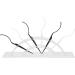 Lashes Display Rack Reusable False Eyelashes Display Sticks Clear Stand For Home - Buy Online on SooperMarket.com