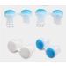 Amawa 2Pcs Mini Silicone Anti-Snoring Device - Blue | Stop Snoring and Improve Sleep Quality - Buy Online on SooperMarket.com
