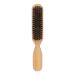 Razor brush men's bearing brush wooden hair brush facial cleaning brush for men bamboo grip men's beard ridge with soft bristles beard styling brush with soft bristles for the hairstyle