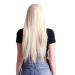Buy Long Straight Hair Wig for Women - Fashionable Chemical Fiber Cosplay Wigs in Europe & America | Dark Brown & White Options - Buy Online on SooperMarket.com
