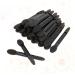 Baluue 300 Pcs Brush Eyeshadow Black Eyeshadow Sponges Make up Brush Makeup Eyeshadow Brush Eye Sponge Mini - Buy Online on SooperMarket.com