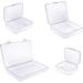 Goodma 24-Piece Rectangular Mini Clear Plastic Storage Box Set for Small Items and Crafts - Buy Online on SooperMarket.com