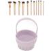 Silicone Makeup Brush Cleaner Bowl Quick Drying Makeup Brush Cleaner Multifunctional Design for Makeup Brush Cleaning - Buy Online on SooperMarket.com