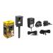 Defenders STV606 Mega-Sonic Cat Repeller Motion-Activated Cat Repellent & STV612 9 V Universal Mains Adaptor Extension Cable for Use with Mega-Sonic Cat Repellers Black One Size + STV612 9 V Mains Adaptor