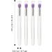 KALLORY 8pcs Professional Convenient Portable Eyeshadow Eyeshadow Silicone Makeup Lipstick 10.7X0.8X0.8CM Assorted Color - Buy Online on SooperMarket.com