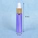 Tianzd Chrome Purple Drip Bottles - 6 Pack of 10ml Empty Glass Pipette Bottles for Essential Oils & Perfume Oils with Gold Screw Cap - Buy Online on SooperMarket.com