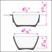 SHAVEBOWL Modular Shaving Bowl - Handcrafted in USA (White) - Buy Online on SooperMarket.com